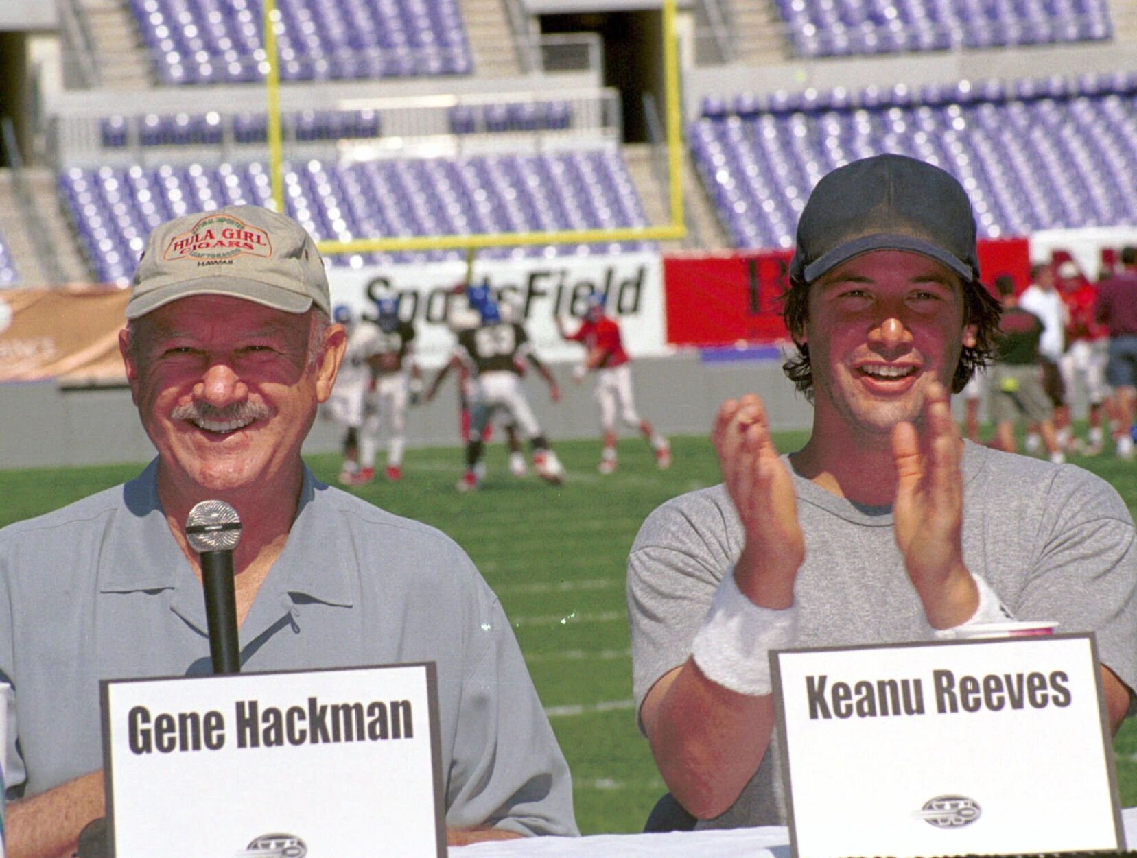 GENE HACKMAN, KEANU REEVES